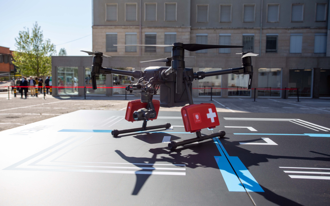 The test drone that aims to shorten distances to save lives
